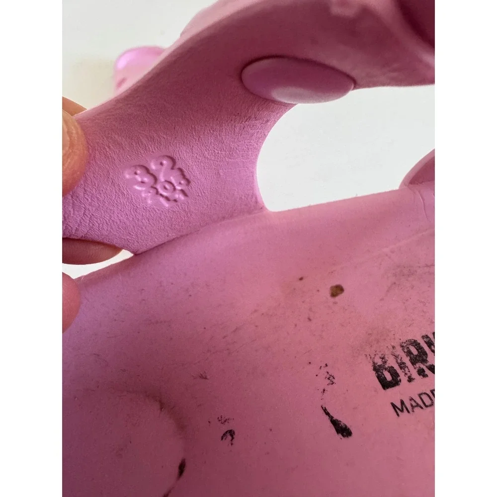Birkenstock girl's pink Rio Essentials sandal size 32 (US 1-1.5)